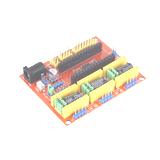 Плата розширення ARDUINO CNC Shield v4.0, для драйверів A4988 і DRV8825, логіка 5В, навантаження 7,5-12В, (),
   []