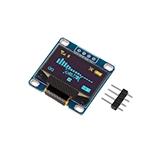 ЖКИ OLED 0.96", желто-синий, 4pin