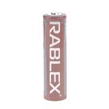 Акумулятор Rablex Li-ion 18650, 2400мАг, реально 2400мАг, 3.7В, 66х18мм, (18650),
   [Rablex]