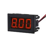 Вольтметр цифровой 5-120V, красный