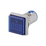 Вольтметр цифровой AD101-22VMS, голубой
