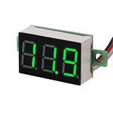 Вольтметр MINI 0-100V LED 0.36" зелёный