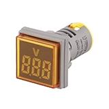 Вольтметр цифровой AD101-22VMS, желтый