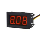 Вольтметр цифровой 0-30V, красный