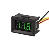 Вольтметр цифровой 0-30 VDC 0.36", зелёный