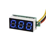 Вольтметр 0-100V 0,28 синий