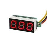 Вольтметр 0-100V 0,28" красный