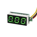 Вольтметр 0-100V 0,28" зеленый
