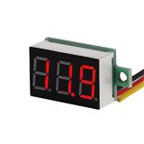 Вольтметр цифровой 0-100V, 0,36", красный