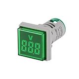 Вольтметр цифровой AD101-22VMS, зеленый