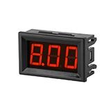 Амперметр DC 0-10A, 3 знака, красный