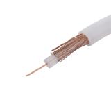 Кабель коаксіальний RG2.4C2V 75 Ом, білий
