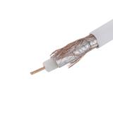 Кабель коаксіальний RG-6/U (CF609ST) 75 Ом, білий