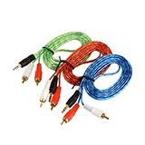 Кабель штекер mini jack 3,5  - 2 штекери RCA