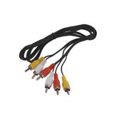 Кабель 3 штекери RCA - 3 штекери RCA, 1,5м