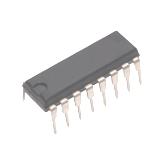Мікросхема PCF8574P, 2.5-6V; 8bit; I2C експандер вводу / виводу, (DIP-16),
   [NXP]