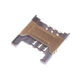 Тримач для SIM карт, без кришки, без виштовхувача, SIM-M06h2. 9, (),
   [Chinа]