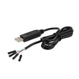 Кабель-перехідник USB-RS232 4-Pin, перехідник RS232-TTL UART на PL2303HX, (),
   [China]