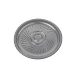 Динамік круглий 50 Ом, 0,5 Вт 40 мм, D40x5, 5мм, 0,5 W, 50 Ohm, майларовий дифузор, метал, (),
   [China]