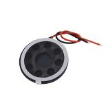 Динамік круглий пластмасовий 25мм 8 Ом 1Вт, D25x4, 5mm; 1W; 8 Ohm; Довжина проводу 50мм, (),
   [DIA]