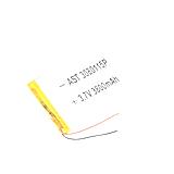 Літій-полімерний акумулятор 120mAh 3,7V, 31Х12Х5ММ; - 401230, (),
   []