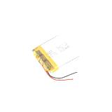 Літій-полімерний акумулятор 400mAh 3,7V, 25х25х6 мм, -AST 582728P, (),
   [China]