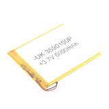 Літій-полімерний акумулятор 6000mAh 3,7V, 106х90х4мм, -UK 3590100P, (),
   [China]