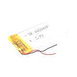 Літій-полімерний акумулятор 450mAh 3,7V, 42x20x4мм, -UK042040P, (),
   [China]