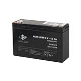 Акумулятор свинцево-кислотний LPM 6V 12A