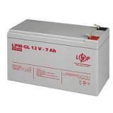 Акумулятор свинцево-кислотний LPM-GL 12V 7Ah