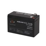 Акумулятор свинцево-кислотний LPM 12V 7,5Ah