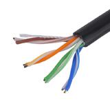 Кабель KW-LINK UTP Сat.5e зовнішній біметал (CCA), 4 пары, 0.51мм, 24AWG, Ø5.8мм, алюміній покритий міддю, (Бухта),
   [KW-LINK]