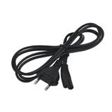 Шнур живлення вузький 220V 1,5 м, 250 в, 2,5 А, чорний, 2x0,75мм2, мідний, (),
   []