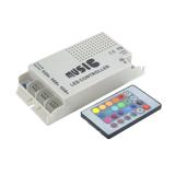 RGB контролер музичний 5А, з ІЧ пультом ДУ, 155х77х30мм, 12-24В, 5А, ІК пульт ДУ 24 кнопоки до 20м, (),
   [China]