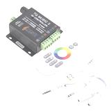 Контролер RGB стрічки TQ Music 2, 12-24 В; 18 A; пульт RF; вбудований мікрофон, (),
   []