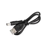 Кабель питания штекер USB A - штекер 5,5/2,5мм, 0,5м