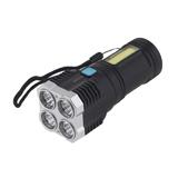 Ліхтарик ручний пластиковий X509-4LED+COB