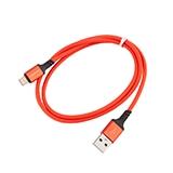 Кабель Borofone BX83 USB А - Lightning красный, 1м