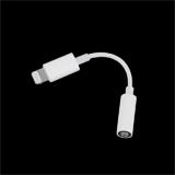 Адаптер hoco LS34 Lightning - Jack 3.5 белый
