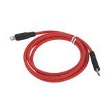 Кабель hoco X21 Plus PD20W USB type-C - Lightning червоний 1м