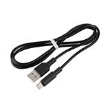 Кабель hoco X25 USB A - lightning черный, 1м