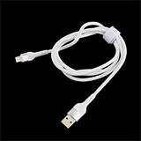 Кабель Ridea RC-XS51 X-Silicone USB А - Lightning 1,2м, белый