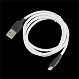 Кабель hoco X21 USB А - Lightning 1м, белый