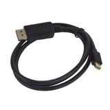 Кабель шт. mini DisplayPort - шт. DisplayPort, чорний, 1м