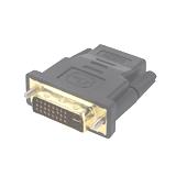 Перехідник шт. DVI-D (24   5) - гн.HDMI, 46х41х16мм, гніздо HDMI, штекер DVI 24 5, (),
   [China]
