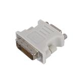 Перехідник штекер DVI-D (24+1) - гніздо VGA, Н42х40х16мм, гніздо VGA (2 гайки M3), штекер DVI-D (2 гвинти M3), (),
   [China]