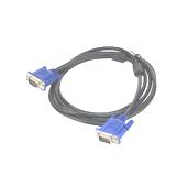 Кабель шт. VGA - шт. VGA, 2м, HDB 15pin; 2 фільтра; чорний, (),
   [Сhina]