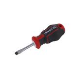 Викрутка Intertool VT-3405, пряма SL5х38мм, 118х32мм, пластикова прогумована ручка, (),
   [Intertool]