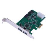 Плата PCIe 2-port USB 3.0 і 2-Port SATA III