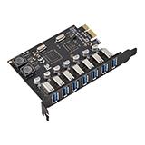 Плата PCIe 2-port USB 3.0 і 2-Port SATA III